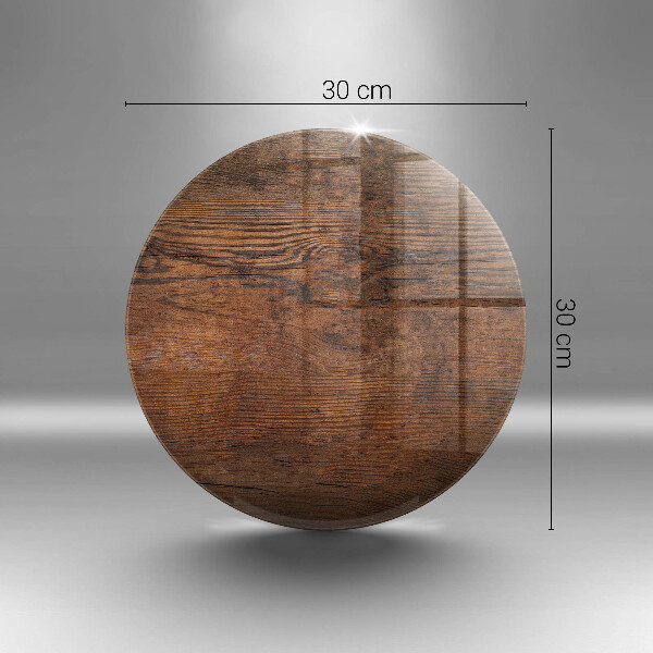 Tocător de bucătărie Scândură din lemn de culoare închisă