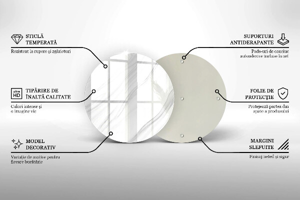 Tocător de bucătărie Marmură delicată
