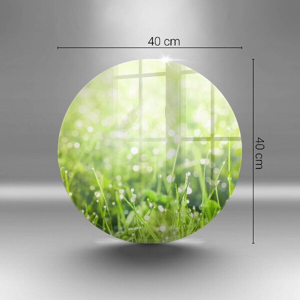 Tocător de bucătărie Natura - iarbă și rouă