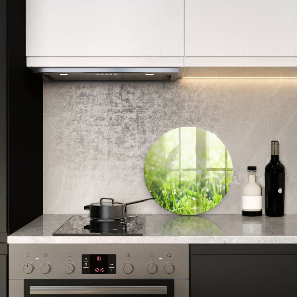 Tocător de bucătărie Natura - iarbă și rouă