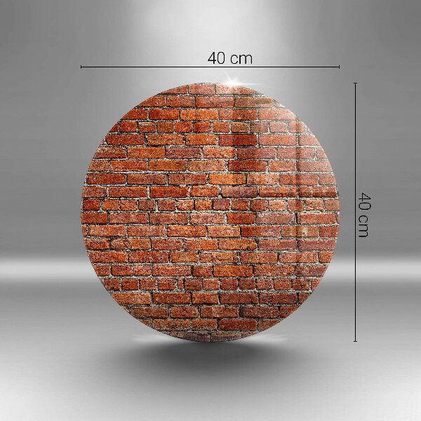 Tocător de bucătărie Perete din zid de cărămidă