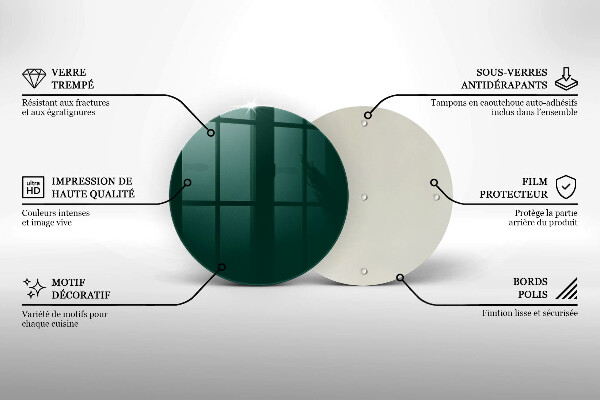 Tocător de bucătărie Culoarea verde