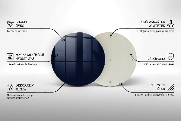 Tocător de bucătărie Albastru marin