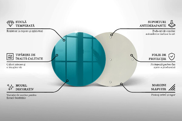 Tocător de bucătărie Turcoaz