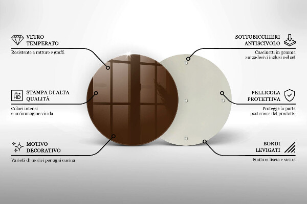 Tocător de bucătărie culoarea maro