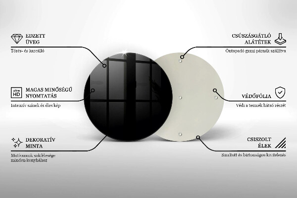 Tocător de bucătărie Culoare neagra