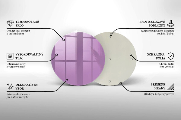 Tocător de bucătărie Culoare violet