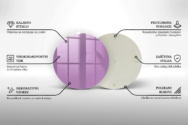 Tocător de bucătărie Culoare violet