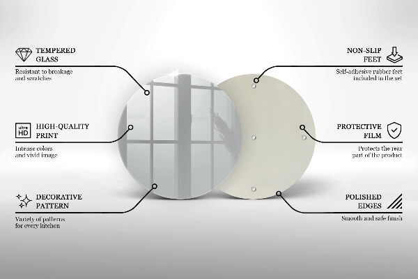 Tocător de bucătărie Culoare gri