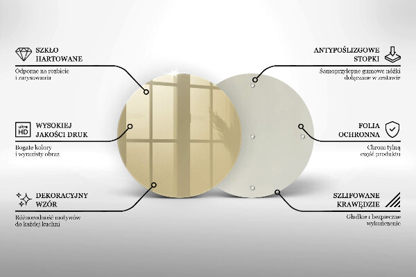 Tocător de bucătărie Culoare bej