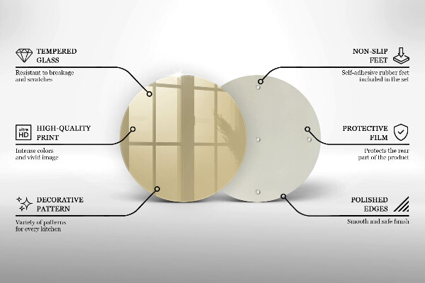 Tocător de bucătărie Culoare bej