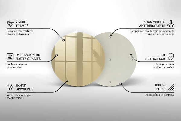 Tocător de bucătărie Culoare bej