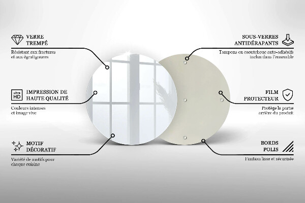 Tocător de bucătărie culoare alba