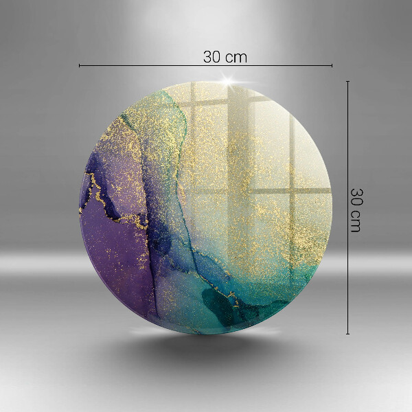 Tocător de bucătărie Fundal cu aur