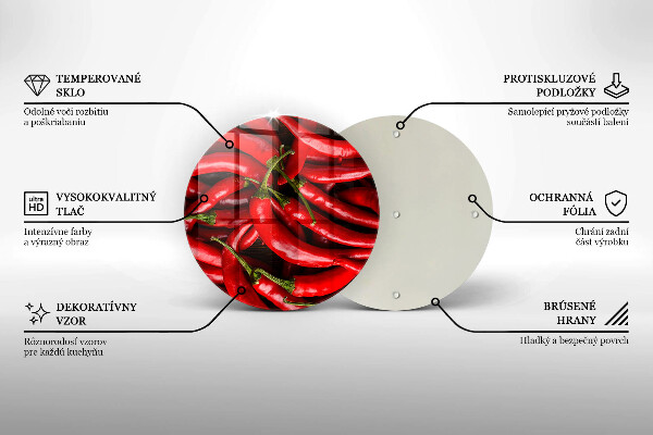 Tocător de bucătărie Ardei iute