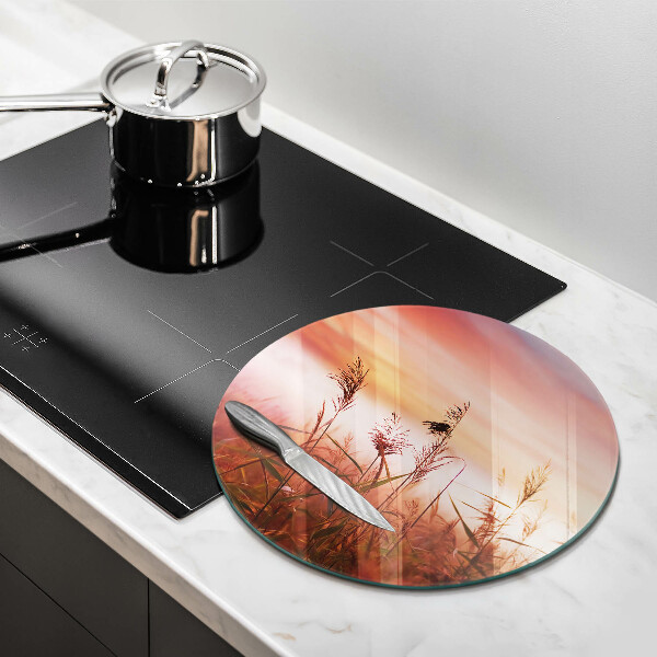 Tocător de bucătărie Peisaj de câmpuri de iarbă