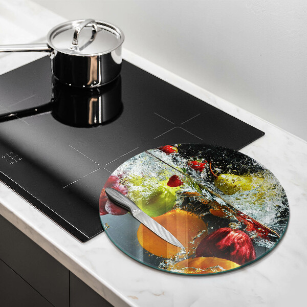 Tocător de bucătărie Fructe suculente în apă