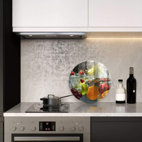 Tocător de bucătărie Fructe suculente în apă