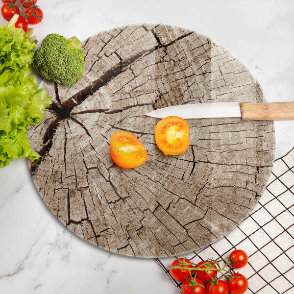 Tocător de bucătărie Secțiune transversală a unui copac