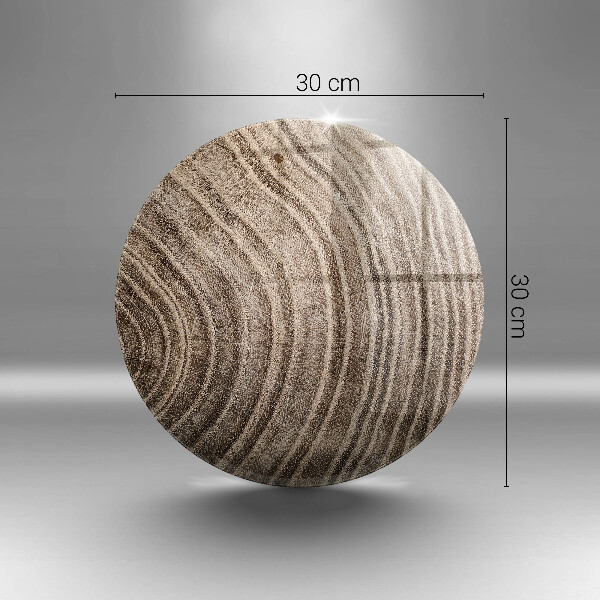 Tocător de bucătărie Inele din lemn