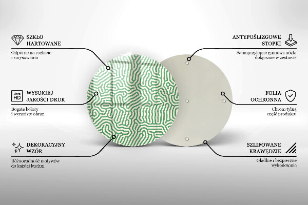 Tocător de bucătărie Linii abstracte