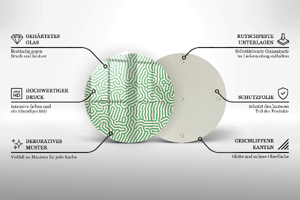Tocător de bucătărie Linii abstracte