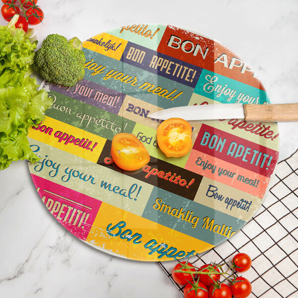 Tocător de bucătărie Subtitrări Bon appetit de limbi