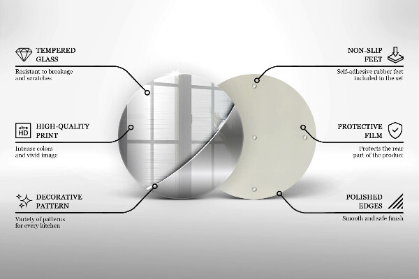 Tocător de bucătărie Forme metalice