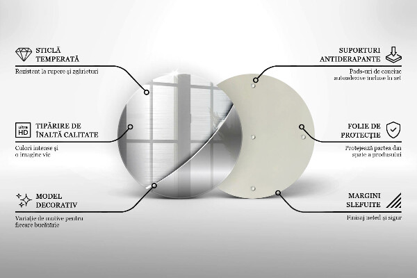 Tocător de bucătărie Forme metalice