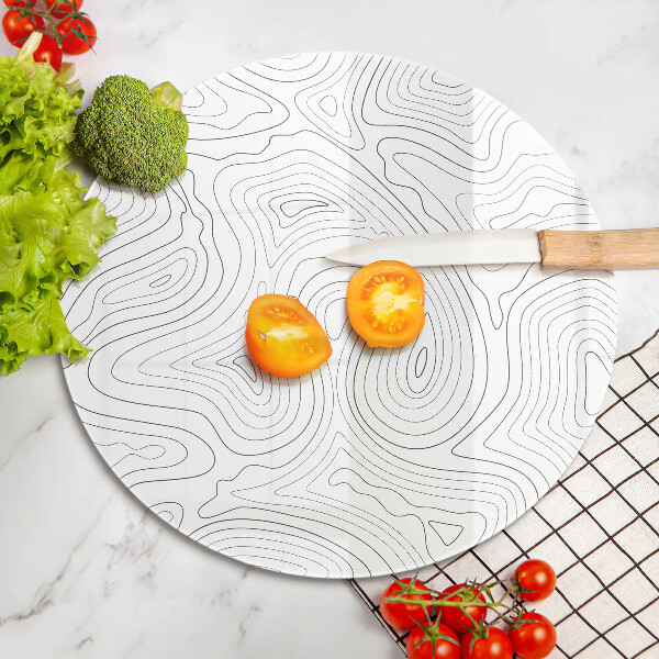 Tocător de bucătărie Forme abstracte