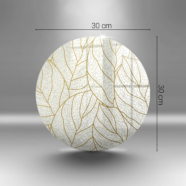 Tocător de bucătărie Model de frunze în linie