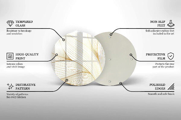 Tocător de bucătărie Model de linii moderne