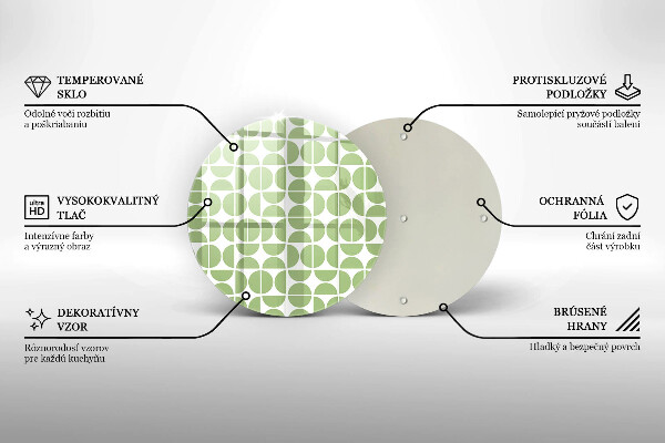 Tocător de bucătărie Model de forme boho