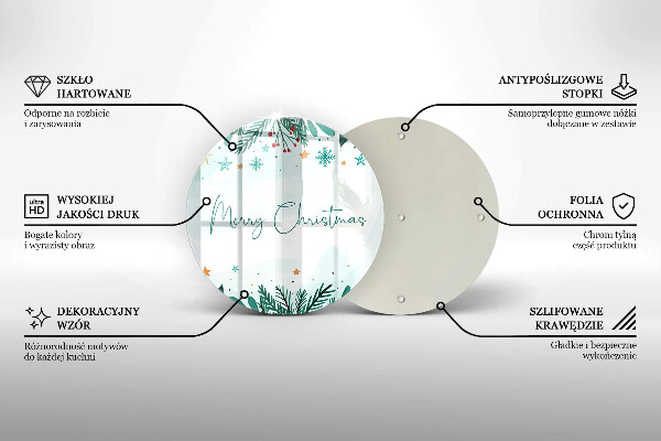 Tocător de bucătărie Merry Christmas