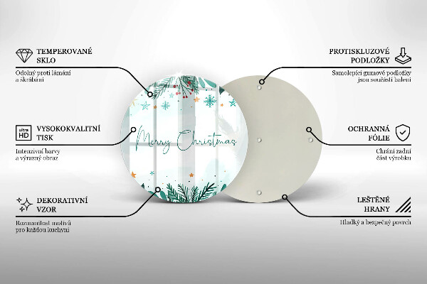 Tocător de bucătărie Merry Christmas