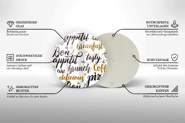 Tocător de bucătărie Bon appetit subtitrare