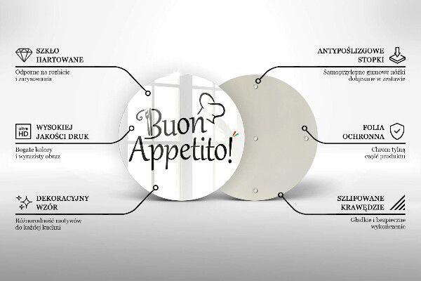 Tocător de bucătărie Buon Appetito!