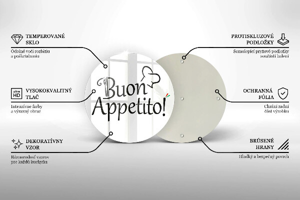 Tocător de bucătărie Buon Appetito!