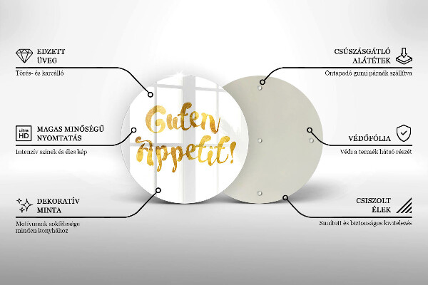 Tocător de bucătărie Guten Appetit!