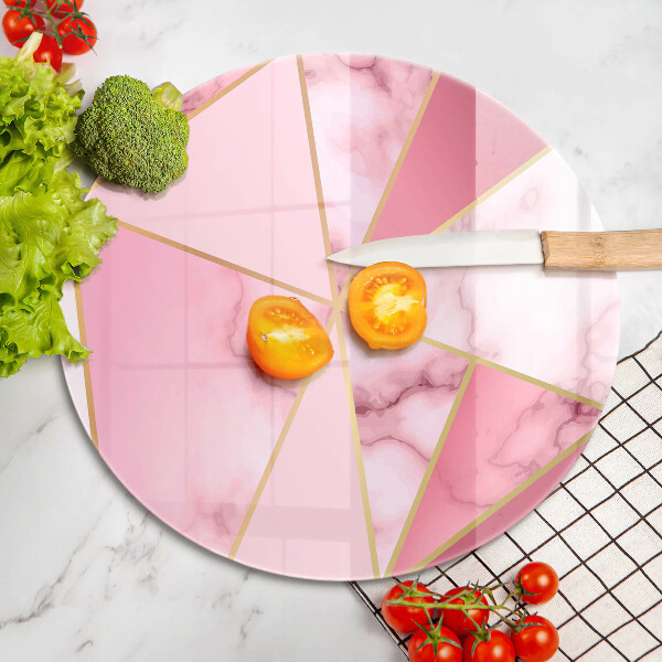 Tocător de bucătărie Marmură geometrică