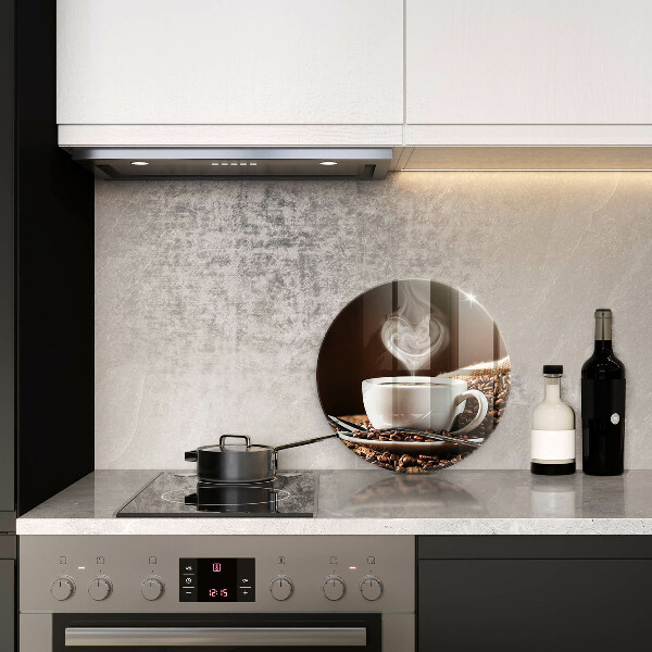 Tocător de bucătărie Cafea și o ceașcă