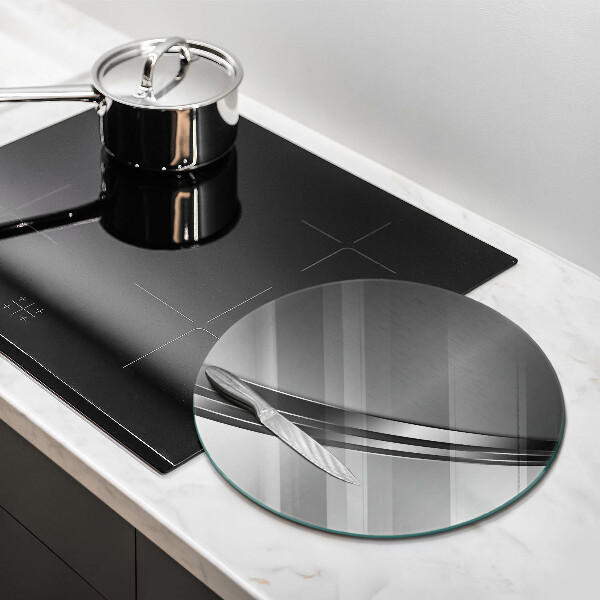 Tocător de bucătărie Abstracția metalului