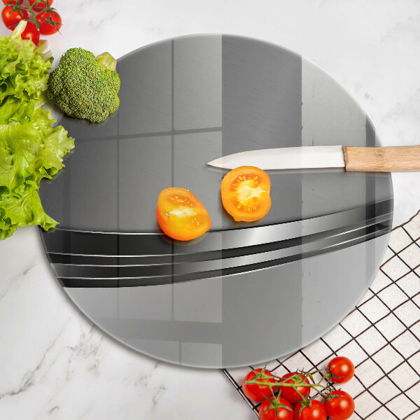 Tocător de bucătărie Abstracția metalului