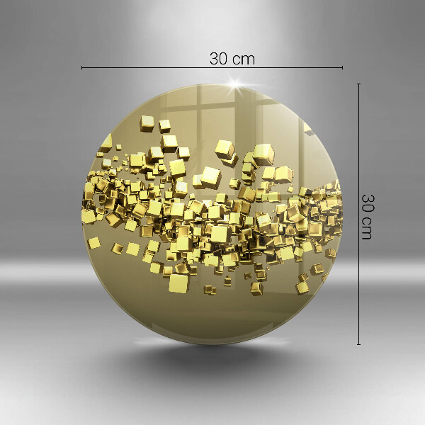 Tocător de bucătărie Geometrie abstractă 3D
