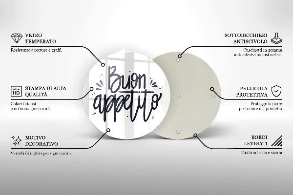 Tocător de bucătărie Buon Appetito