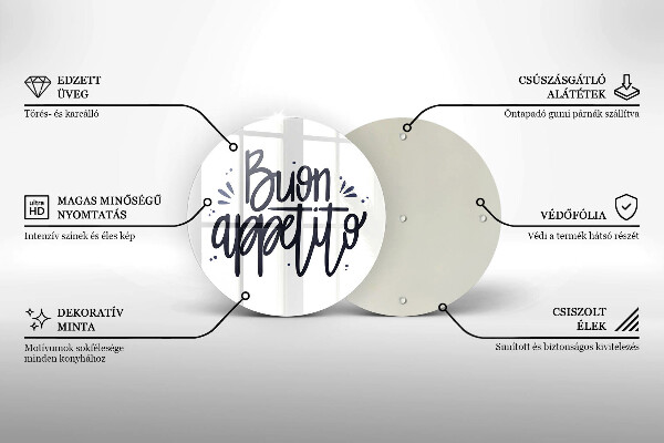 Tocător de bucătărie Buon Appetito