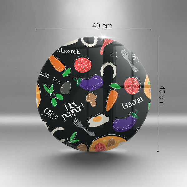 Tocător de bucătărie Ilustrație alimentară