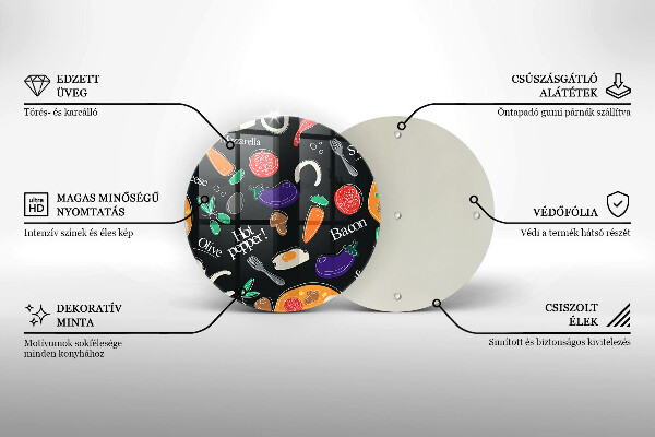 Tocător de bucătărie Ilustrație alimentară