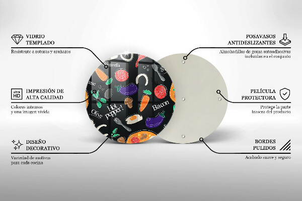 Tocător de bucătărie Ilustrație alimentară