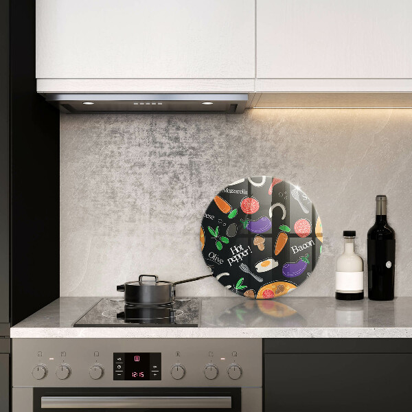 Tocător de bucătărie Ilustrație alimentară